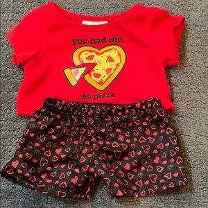 Valentines Day Build a Bear Clothes Set